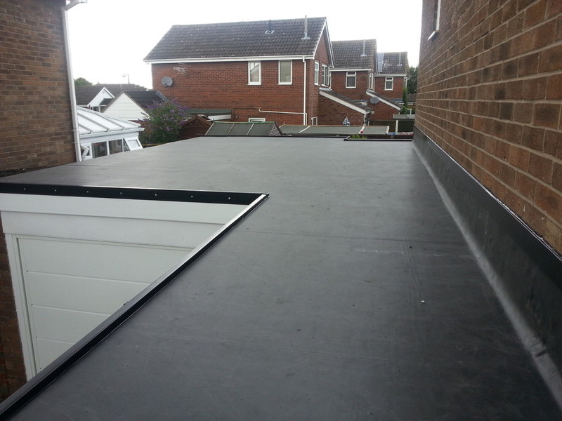 GRP Fiberglass Flat Roof